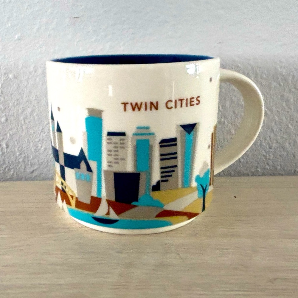 Starbucks "You Are Here" Twin Cities Mug Minneapolis Saint Paul Minnesota Cup